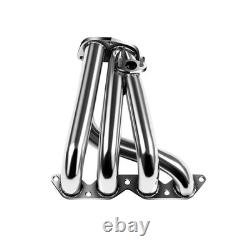 For 1993-97 Toyota Corolla 1.6L 4A-FE 7A-FE l4 Stainless Exhaust Header Manifold