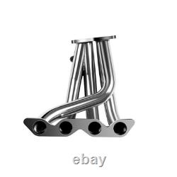 For 1993-97 Toyota Corolla 1.6L 4A-FE 7A-FE l4 Stainless Exhaust Header Manifold