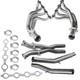 For 2005-13 Chevy Corvette C6 Ls2 Ls3 Z06 V8 Exhaust Headers Manifolds Pipe Kits