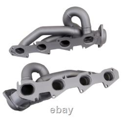 For 2009-2019 Ram 5.7 BBK 1 3/4 Shorty Tuned Length Headers Titanium Ceramic