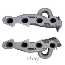 For 2009-2019 Ram 5.7 BBK 1 3/4 Shorty Tuned Length Headers Titanium Ceramic