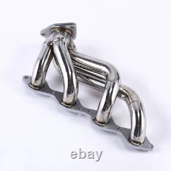 For 4.8L 5.3L V8 Chevy GMC Avalanche Silverado Sierra Tahoe Headers Pair 00-06