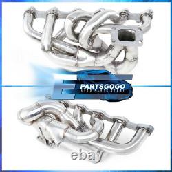 For 86-91 Bmw E30 E34 24V 6Cyl Performance T3T4 Steel Turbo Exhaust Manifold Kit