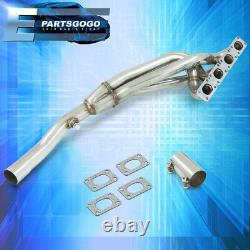 For 89-91 BMW E30 Racing Performance Racing Stainless Exhaust Header Manifold