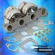 For 89-98 240sx S13 S14 Ka24 T3t4 Racing Top Mount Turbo Exhaust Header Manifold