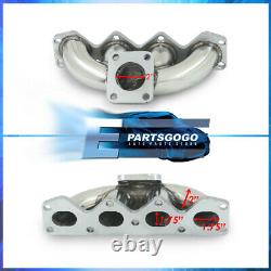 For 90-93 Mazda Miata MX-5 1.6L B6ZE JDM Stainless Steel Exhaust Turbo Manifold