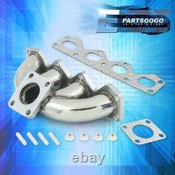 For 90-93 Mazda Miata MX-5 1.6L B6ZE JDM Stainless Steel Exhaust Turbo Manifold