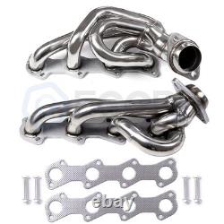 For 97-03 Expedition F-150 97-99 F-250 COLD AIR INTAKE+EXHAUST HEADER MANIFOLD