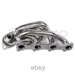 For 97-03 Expedition F-150 97-99 F-250 COLD AIR INTAKE+EXHAUST HEADER MANIFOLD