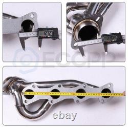 For 97-03 Expedition F-150 97-99 F-250 COLD AIR INTAKE+EXHAUST HEADER MANIFOLD