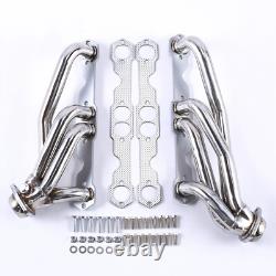 For Chevy GMC 88-97 5.0L/5.7L 305 350 V8 Stainless Steel Exhaust Headers Truck