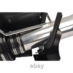 For Chevy GMC Avalanche Silverado Sierra Tahoe 4''Cold Air Intake+Exhaust Header