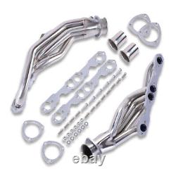 For Chevy GMC C/K 1500/2500/3500 5.0L 1988-1995 Polished Stainless Steel Headers