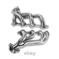 For Chevy GMC Trucks SUV 2002-2013 4.8L 5.3L 6.0L 6.2L Exhaust Headers Stainless