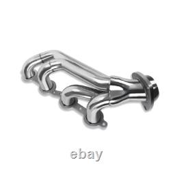 For Chevy GMC Trucks SUV 2002-2013 4.8L 5.3L 6.0L 6.2L Exhaust Headers Stainless