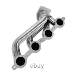 For Chevy GMC Trucks SUV 2002-2013 4.8L 5.3L 6.0L 6.2L Exhaust Headers Stainless