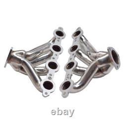 For Chevy LS1 LSX SWAP 350 Eng Shorty Stainless Block Hugger Manifold Header