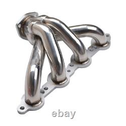 For Chevy LS1 LSX SWAP 350 Eng Shorty Stainless Block Hugger Manifold Header