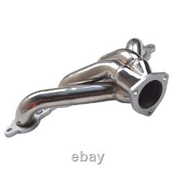 For Chevy LS1 LSX SWAP 350 Eng Shorty Stainless Block Hugger Manifold Header