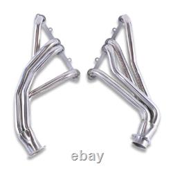 For Chevy SBC GMC Truck 265 327 350 1966-1987 Polished Stainless Steel Headers