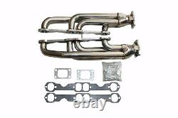 For Chevy Small Block 283-400 CID T3 Racing Performance Turbo Headers Exhaust