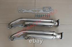 For Chevy Small Block 283-400 CID T3 Racing Performance Turbo Headers Exhaust