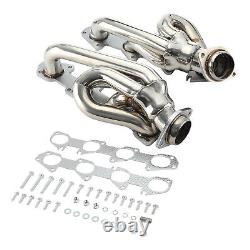 For Dodge Ram 1500 2009-2018 5.7L HEMI Shorty Stainless Performance Headers Kit