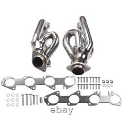 For Dodge Ram 1500 5.7L HEMI V8 2009-2018 Truck Pick Up Shorty Exhaust Headers
