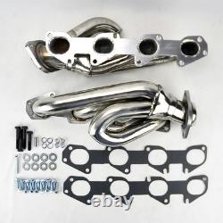 For Dodge Ram 1500 5.7L HEMI V8 2009-2018 Truck Pick Up Shorty Exhaust Headers