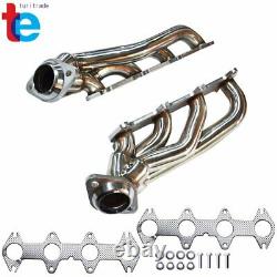 For Ford 04-10 F150 5.4L V8 Performance Stainless Exhaust Manifold Shorty Header