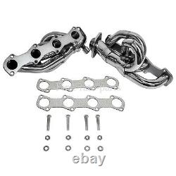 For Ford 1997-2003 F150 F250 4.6L V8 Stainless Steel Shorty Manifold Headers kit