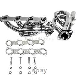 For Ford 1997-2003 F150 F250 4.6L V8 Stainless Steel Shorty Manifold Headers kit