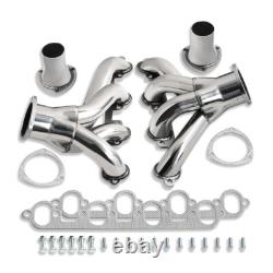 For Ford Big Block 429 460 7.0L 7.5L 1968-1977 Shorty Exhaust Headers Stainless