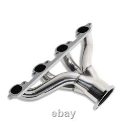 For Ford Big Block 429 460 7.0L 7.5L 1968-1977 Shorty Exhaust Headers Stainless