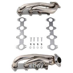 For Ford F150 04-10 5.4L V8 Performance Stainless Exhaust Manifold Shorty Header