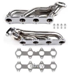 For Ford F150 04-10 5.4L V8 Performance Stainless Exhaust Manifold Shorty Header