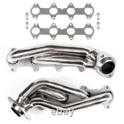 For Ford F150 04-10 5.4L V8 Performance Stainless Exhaust Manifold Shorty Header