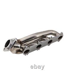 For Ford F150 04-10 5.4L V8 Performance Stainless Exhaust Manifold Shorty Header