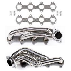 For Ford F150 04-10 5.4L V8 Performance Stainless Exhaust Manifold Shorty Header