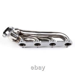 For Ford F150 04-10 5.4L V8 Performance Stainless Exhaust Manifold Shorty Header