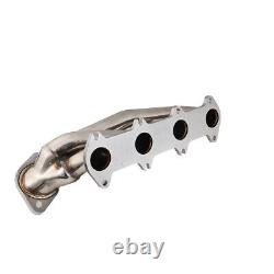 For Ford F150 04-10 5.4L V8 Performance Stainless Exhaust Manifold Shorty Header