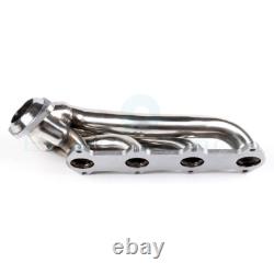 For Ford F150 04-10 5.4L V8 Performance Stainless Exhaust Manifold Shorty Header