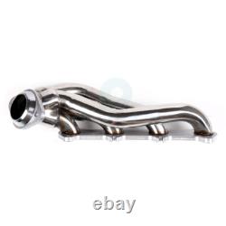 For Ford F150 04-10 5.4L V8 Performance Stainless Exhaust Manifold Shorty Header