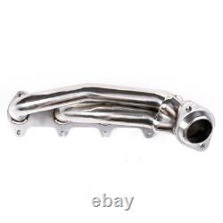 For Ford F150 04-10 5.4L V8 Performance Stainless Exhaust Manifold Shorty Header