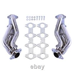 For Ford F150 2004-2010 5.4L V8 Exhaust Header Manifold Shorty Stainless Steel