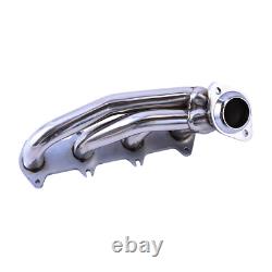 For Ford F150 2004-2010 5.4L V8 Exhaust Header Manifold Shorty Stainless Steel