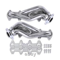 For Ford F150 5.4L 330 V8 2004-2010 Stainless Steel Exhaust Headers Shorty