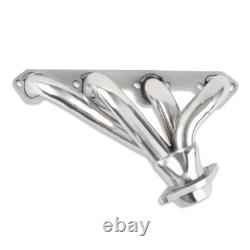 For Ford F150 F250 Bronco 1987-1996 5.8L V8 Shorty Exhaust Headers Stainless