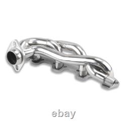 For Ford F150 F250 Bronco 1987-1996 5.8L V8 Shorty Exhaust Headers Stainless