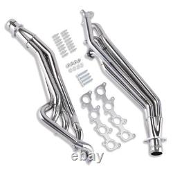 For Ford Mustang GT 5.0L V8 2011-2016 Exhaust Manifold Header Polished Stainless